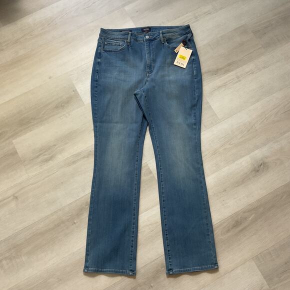 NYDJ Lovesick Slim Bootcut Sure Stretch Medium Wash 14W NWT - Picture 6 of 13
